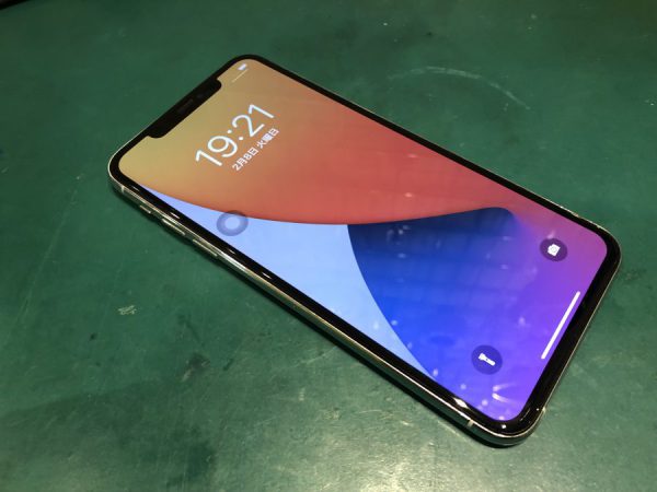 iPhone11ProMax 修理完了後