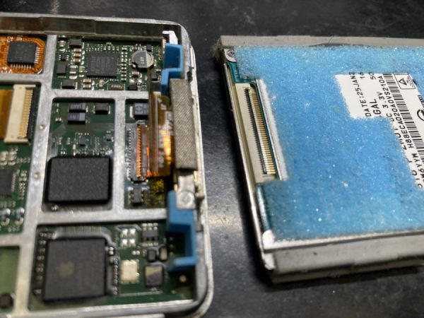 iPodClassic　SSD化するためHDDを取り外す