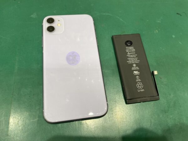 iPhone11バッテリー交換