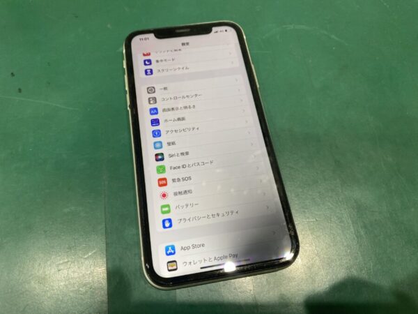 iPhone11 画面不良