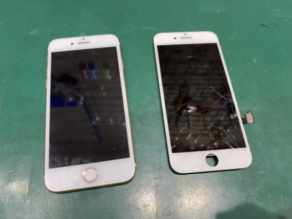 iPhone7 ガラス割れ　画面交換