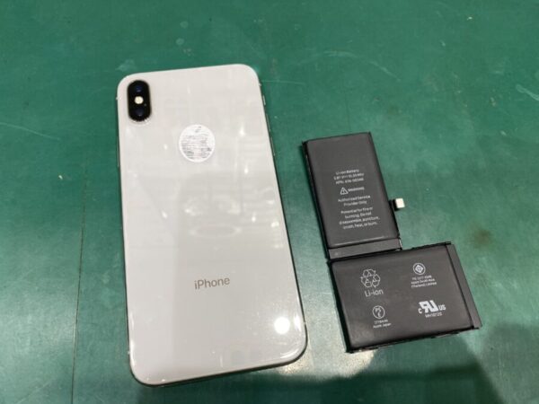iPhoneX バッテリー交換