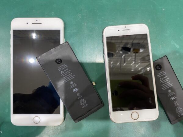 iPhone6S iPhone8Plus バッテリー交換