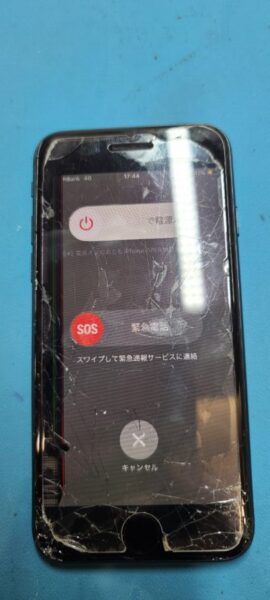 iPhoneSE2液晶交換修理