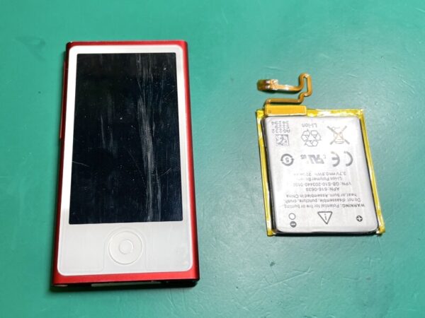 「iPod nano7」バッテリー交換を行いました！