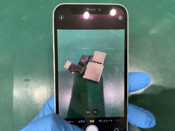 iPhone12mini 外カメラ交換後