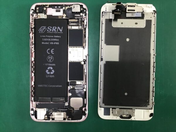 iphone6s 動作確認済み　修理済み ムスビー｜【修理店清掃済】iPhone 6s 64GB ローズゴールド SIMロック