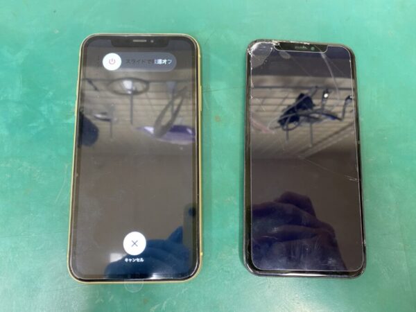iPhoneXR 画面交換後