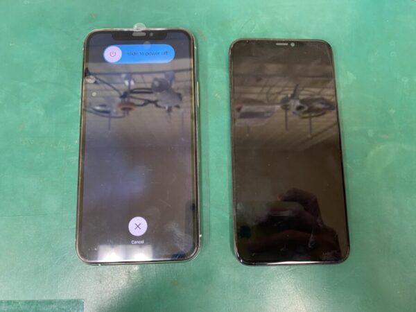 iPhone11Pro 水没 画面交換
