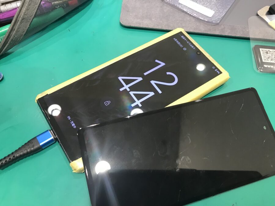 画面交換】Google Pixel 7a の画面交換修理の即日お渡しできます