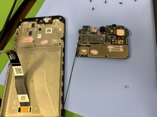 Moto G32 ガラス割れ 中央林間