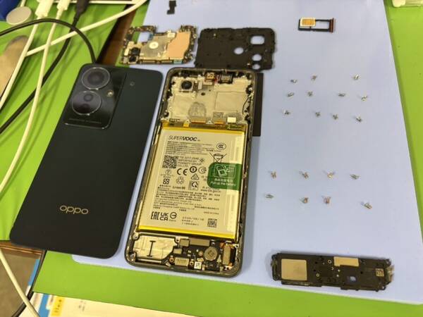 OPPO Reno11A 本体交換 中央林間